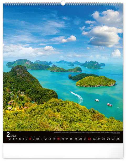 Wandkalender Energie 2026, 48 x 56 cm