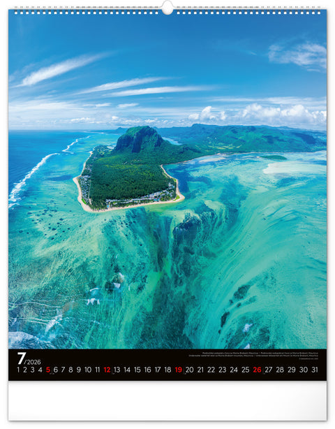 Wandkalender Energie 2026, 48 x 56 cm