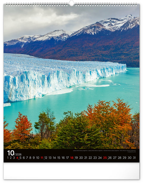Wandkalender Energie 2026, 48 x 56 cm