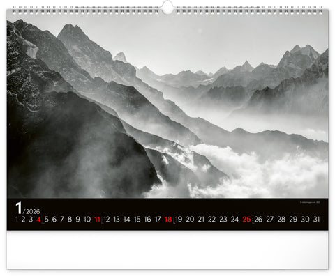 Wandkalender Traumlandschaften 2026, 48 x 33 cm