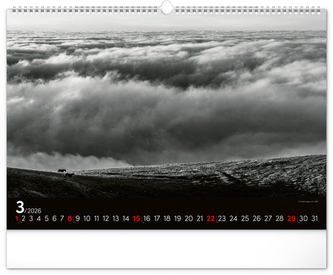 Wandkalender Traumlandschaften 2026, 48 x 33 cm