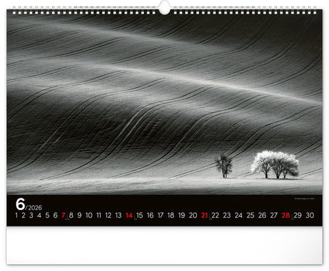 Wandkalender Traumlandschaften 2026, 48 x 33 cm