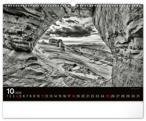 Wandkalender Traumlandschaften 2026, 48 x 33 cm