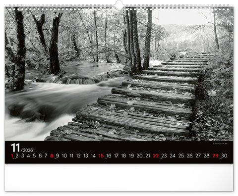 Wandkalender Traumlandschaften 2026, 48 x 33 cm