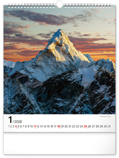 Wandkalender Inspiration 2026, 30 x 34 cm
