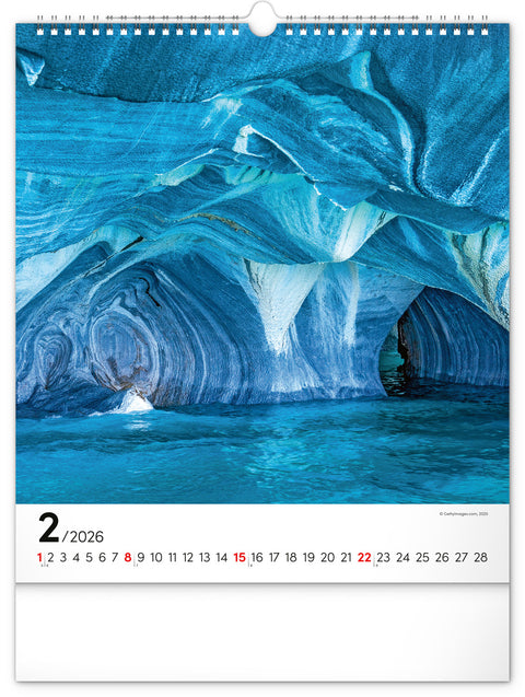 Wandkalender Inspiration 2026, 30 x 34 cm