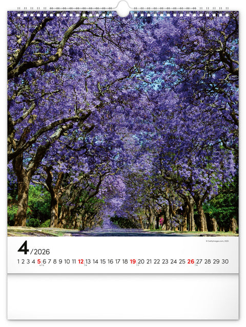 Wandkalender Inspiration 2026, 30 x 34 cm