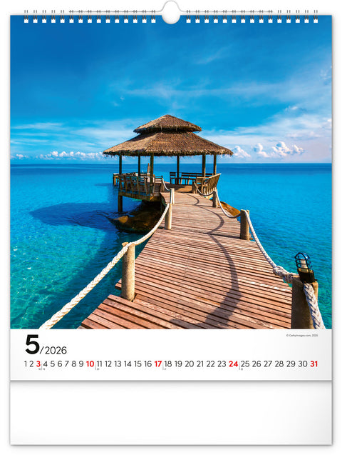 Wandkalender Inspiration 2026, 30 x 34 cm