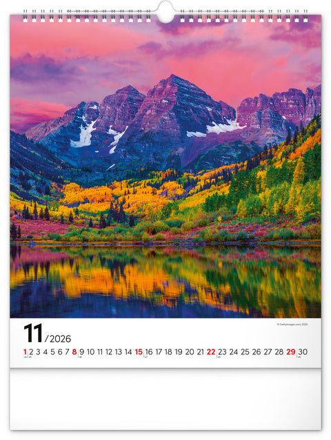 Wandkalender Inspiration 2026, 30 x 34 cm