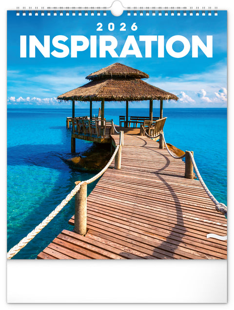 Wandkalender Inspiration 2026, 30 x 34 cm