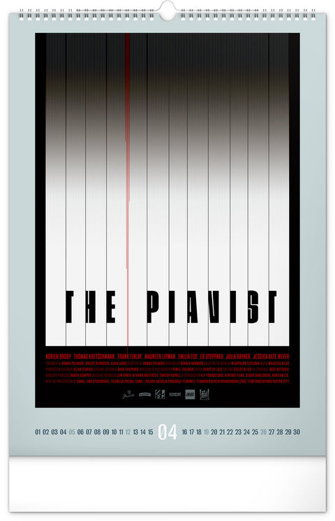 Wandkalender Alternative Movie Posters 2026, 33 x 46 cm