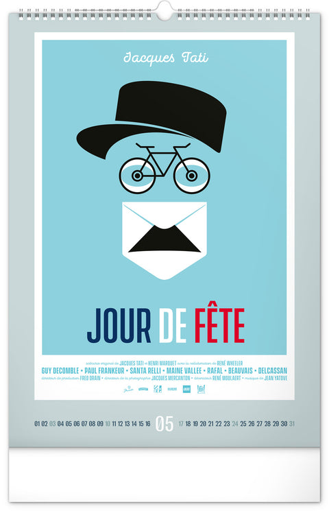 Wandkalender Alternative Movie Posters 2026, 33 x 46 cm