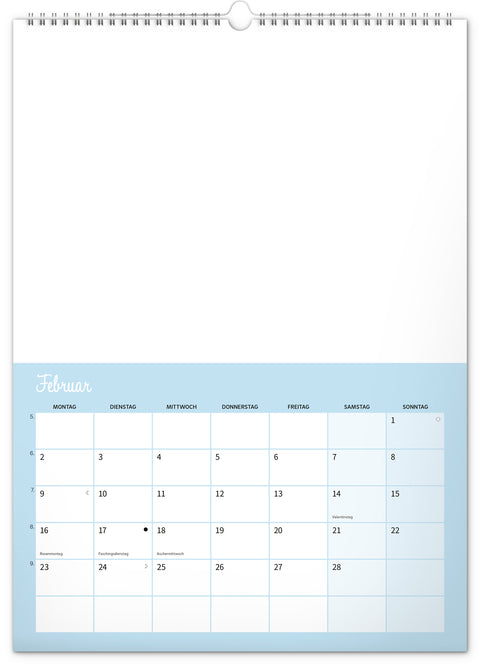 Kreativer Familienplaner 2026, 33 × 46 cm