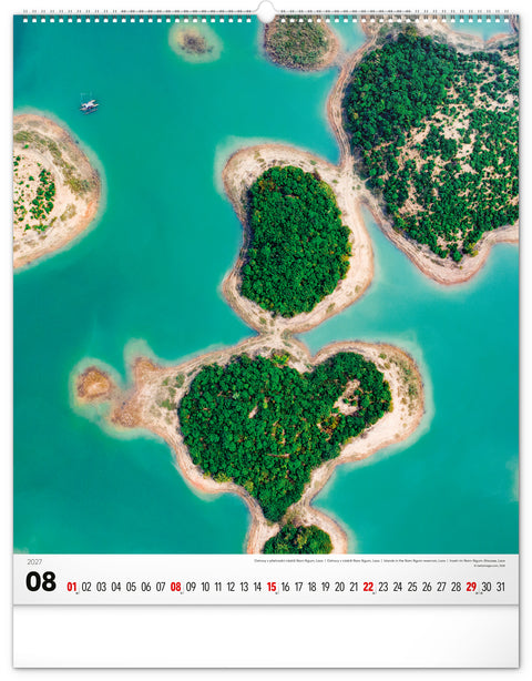 Wandkalender Energie 2027, 48 x 56 cm