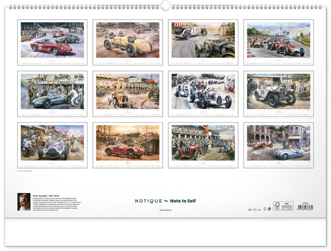 Wandkalender Oldtimer – Václav Zapadlík 2027, 64 x 42 cm