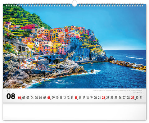 Wandkalender Meer 2027, 48 x 33 cm