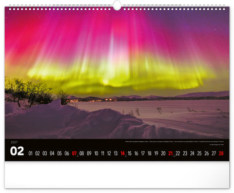 Wandkalender Landschaften 2027, 48 x 33 cm