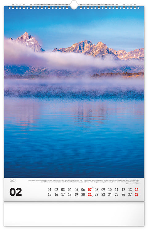 Wandkalender Wasser 2027, 33 x 46 cm