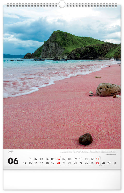 Wandkalender Nationalparks der Welt 2027, 33 x 46 cm