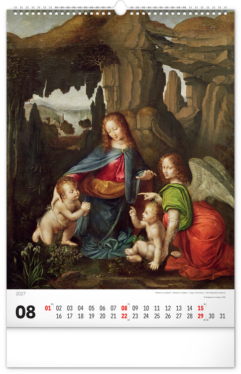 Wandkalender Renaissance 2027, 33 x 46 cm