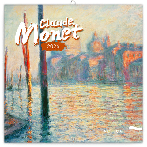 Broschürenkalender Claude Monet 2026, 30 x 30 cm