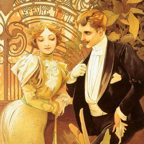 Broschürenkalender Alfons Mucha 2026, 30 x 30 cm