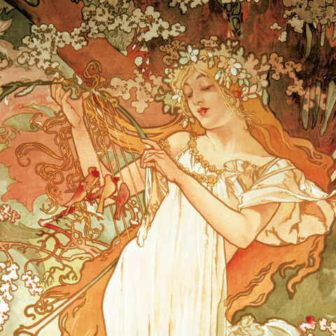 Broschürenkalender Alfons Mucha 2026, 30 x 30 cm