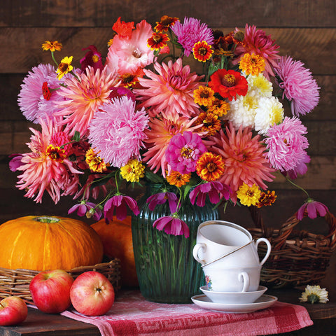 Broschürenkalender Blumen 2026, 30 x 30 cm