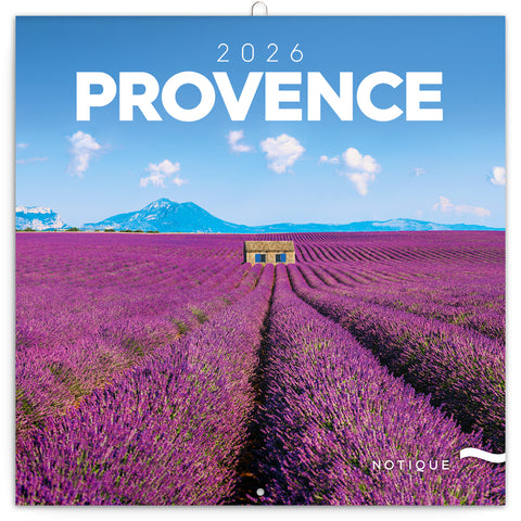 Broschürenkalender Provence 2026, 30 x 30 cm