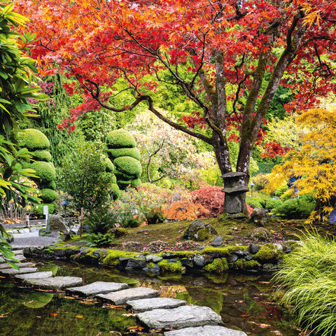 Broschürenkalender Gärten 2026, 30 x 30 cm