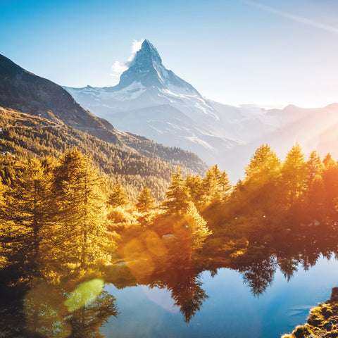 Broschürenkalender Alpen 2026, 30 x 30 cm