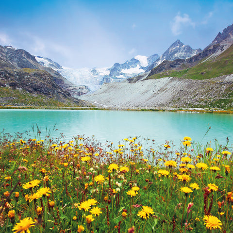 Broschürenkalender Alpen 2026, 30 x 30 cm