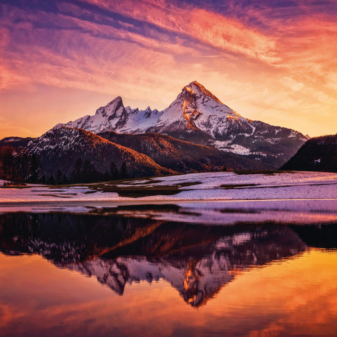 Broschürenkalender Alpen 2026, 30 x 30 cm