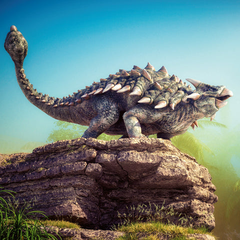 Broschürenkalender Dinosaurier 2026, 30 x 30 cm