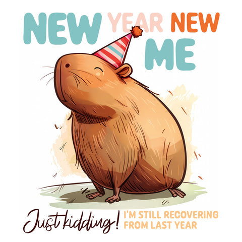 Broschürenkalender Lustige Wasserschweine 2026, 30 x 30 cm