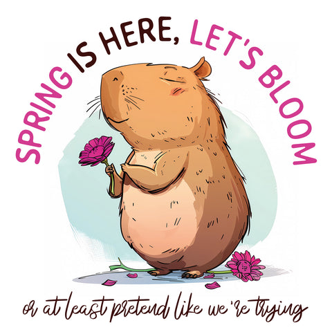 Broschürenkalender Lustige Wasserschweine 2026, 30 x 30 cm