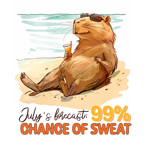 Broschürenkalender Lustige Wasserschweine 2026, 30 x 30 cm