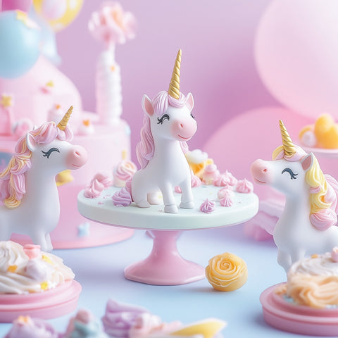 Broschürenkalender Fröhliche Einhörner 2026, 30 x 30 cm