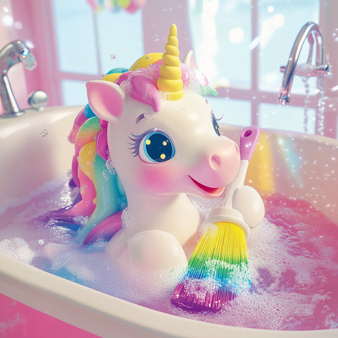 Broschürenkalender Fröhliche Einhörner 2026, 30 x 30 cm