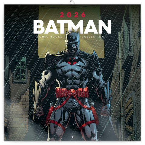 Broschürenkalender Batman-Comics 2026, 30 x 30 cm