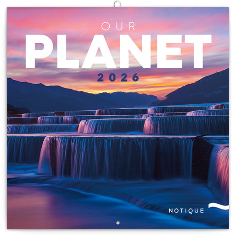 Broschürenkalender Unser Planet 2026, 30 x 30 cm