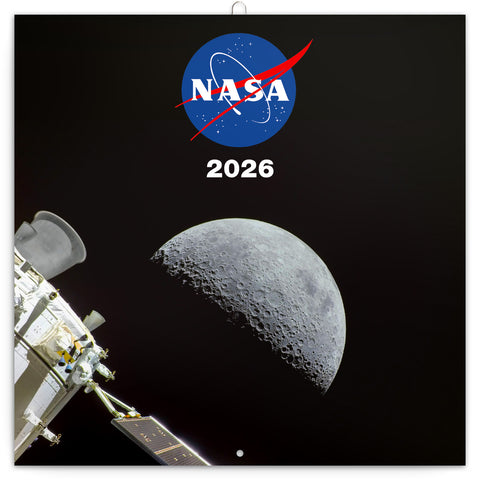 Broschürenkalender NASA 2026, 30 x 30 cm