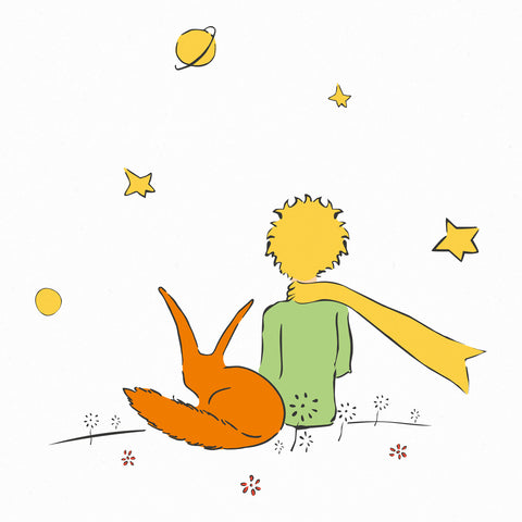 Broschürenkalender Der kleine Prinz 2026, 30 x 30 cm