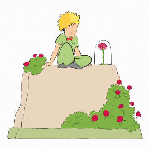 Broschürenkalender Der kleine Prinz 2026, 30 x 30 cm