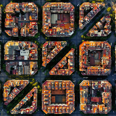 Broschürenkalender Barcelona 2026, 30 x 30 cm