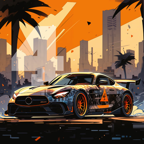 Broschürenkalender Fantastische Autos 2026, 30 x 30 cm