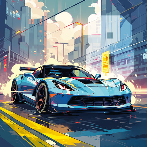 Broschürenkalender Fantastische Autos 2026, 30 x 30 cm