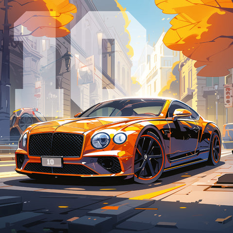 Broschürenkalender Fantastische Autos 2026, 30 x 30 cm