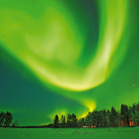 Broschürenkalender Polarlichter 2026, 30 x 30 cm