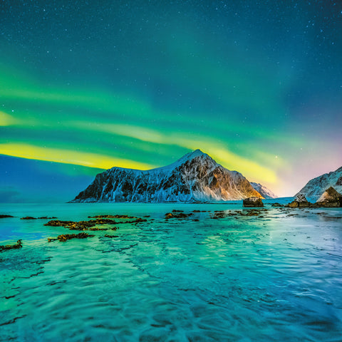 Broschürenkalender Polarlichter 2026, 30 x 30 cm